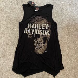 NWT Harley Skull Tank